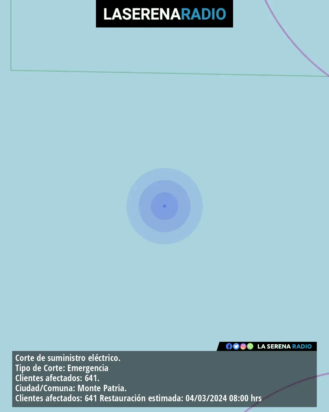 Sismo de mediana intensidad a 55 kilómetros al noroeste de Tongoy